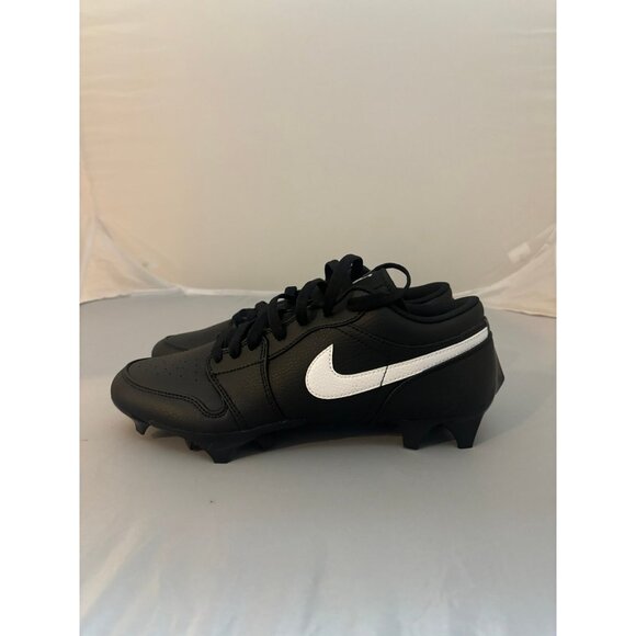 Air Jordan 1 low TD football cleats black white panda mens size 9 FJ6245 001 main image 5